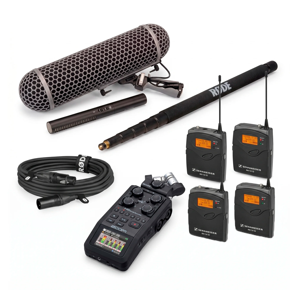 Alquiler Kit de Sonido Combo 4 Profesional para Cine y Producción Audiovisual