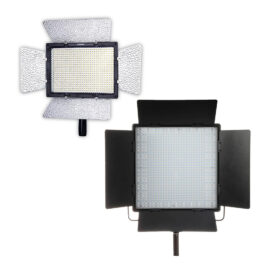 Alquiler Par de Luces LED 5600 Lux + Yongnuo YN1200 | Kit Iluminación Profesional | Casa Cine