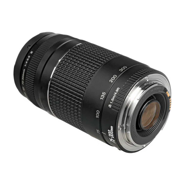Alquiler Lente Canon 75–300mm f/4–5.6 EF | Casa Cine - Imagen 2