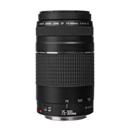 Alquiler Lente Canon 75–300mm f/4–5.6 EF | Casa Cine