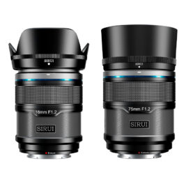 Alquiler Kit Sirui 16mm + 75mm f/1.2 Sony E | Casa Cine