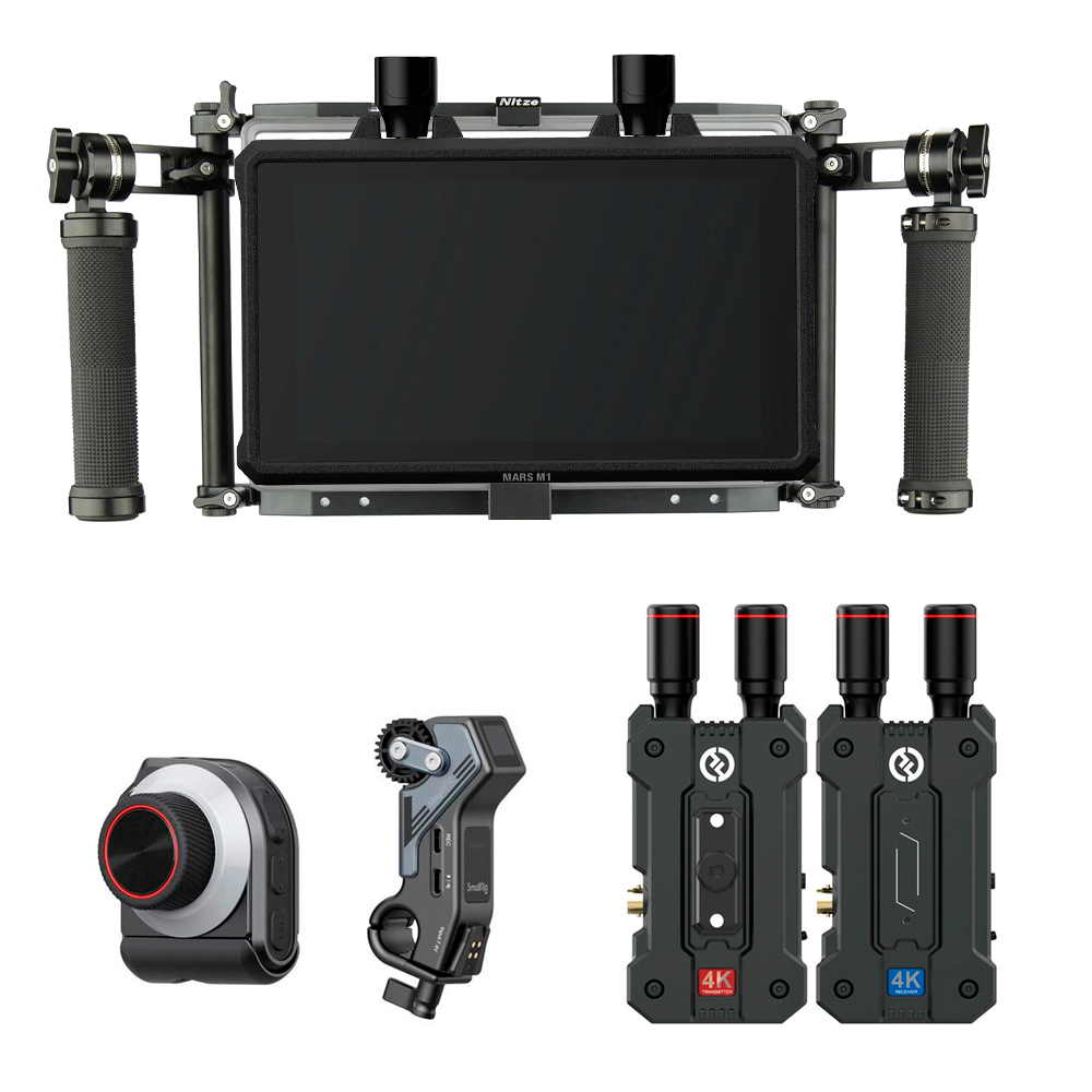 Alquiler Kit Foquista 4K Profesional (Follow Focus + Monitor + Transmisión) | Casa Cine