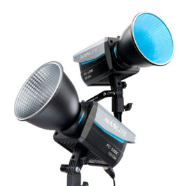 Alquiler Kit 2 Luces Nanlite 120C RGB + Softbox Parabolic | Casa Cine