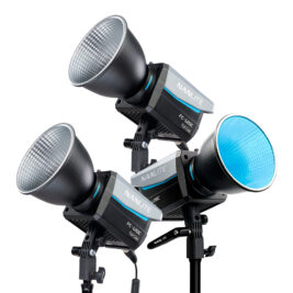 Alquiler Kit 3 Luces Nanlite 120C RGB + Softbox Parabolic | Casa Cine